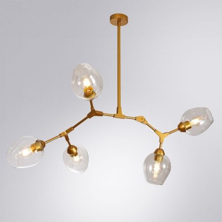 Люстра на штанге Arte Lamp Yuka (Ыука) A4103SP-5GO