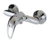 Смеситель для ванны и душа Esko RIO 80 w/a настенный хром