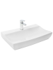 Раковина из сантехнического фаянса WeltWasser WW SK 10000004575 40 см накладная цвет белый 1 отверстие под смеситель