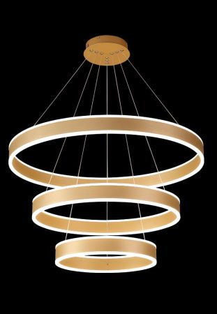 Светильник подвесной Crystal Lux Muchos (Муцхос) MUCHOS SP158W LED GOLD