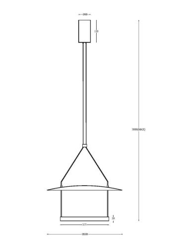 Светильник подвесной Maytoni Ambience Modern MOD280PL-L30B3K - фото 2