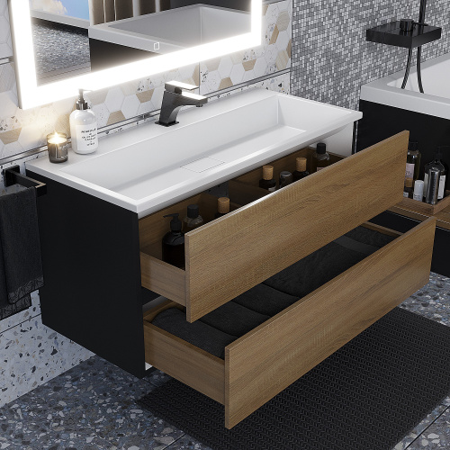 Тумба с раковиной Uperwood Barsa 293020544 100x45,2x57 - фото 4