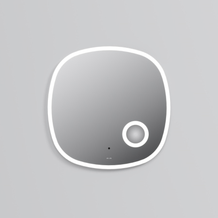 Зеркало в ванную Am.Pm Func M8FMOX0653SA 65х65 цвет серый