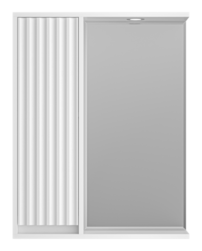 Зеркало-шкаф Brevita Balaton BAL-04065-01-Л 63х14х80 подвесной цвет белый - фото 2 Зеркало-шкаф Brevita Balaton BAL-04065-01-Л 63х14х80 подвесной цвет белый - фото 2