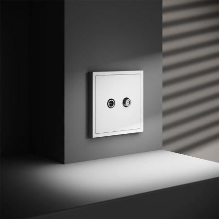 Розетка телевизионная VOLTUM S70 VLS060402