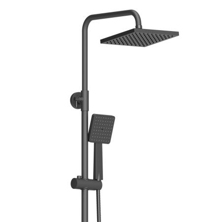 Душевая стойка Tokito Rain TOK-RAI-1014BL настенная цвет черный