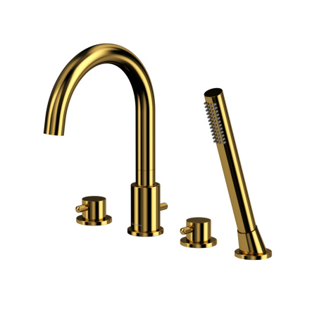 Смеситель для ванны Whitecross Y gold Y1232GL на борт ванны золото