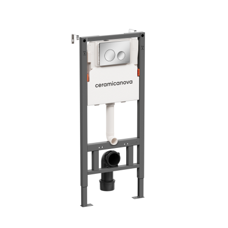 Инсталляция для унитаза с кнопкой Ceramica Nova Balance/Circle CN121001CH