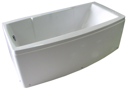 Ванна акриловая Royal Bath FATO RB326100 170х85 пристенная асимметричная без каркаса