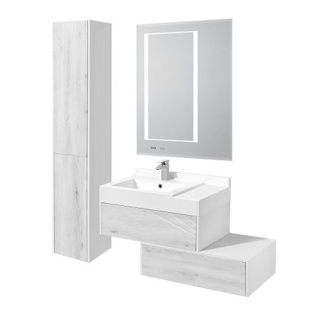 Зеркало с антизапотевателем Aquaton Сакура 1A236502SKW80 80х110 подвесное