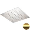 Верхний душ Remer 357EFS44BG 45х45 золото