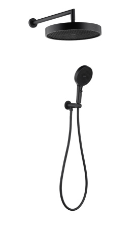 Душевой гарнитур Boheme Cell 427-B настенный черный