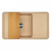 Кухонная мойка Aquaton Беллис 1A724832BS220 87х51 цвет бежевый
