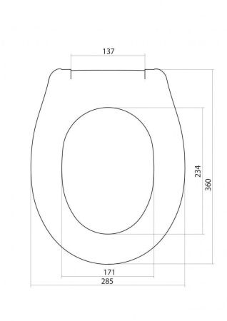 Сиденье для унитаза Santek Каспер 1WH501809
