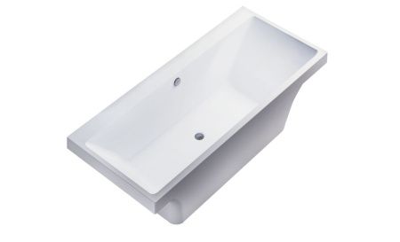 Ванна из литьевго мрамора Astra-Form Капри 01010034 180х80 отдельностоящая прямоугольная с ножками