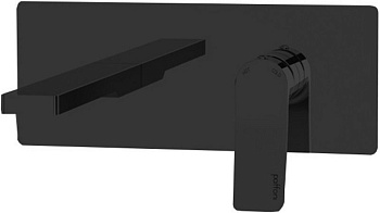 Смеситель Paffoni Tilt TI105NO встраиваемый в стену черный