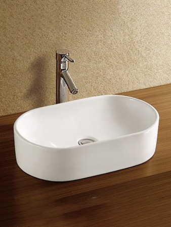 Раковина из сантехнического фаянса WeltWasser WW SK 10000003860 50х30 подвесная цвет белый без отверстий под смеситель