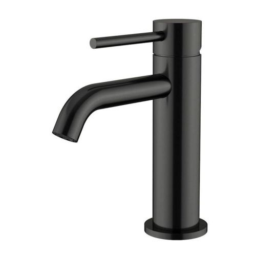 Смеситель Knotlor ECLIPSE SS-20/GM на раковину вороненая сталь - фото 2