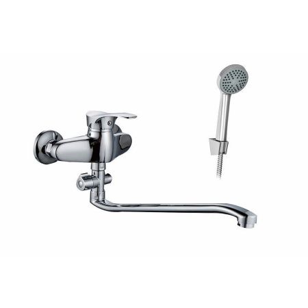 Смеситель для ванны D-Lin D140405-6 настенный хром