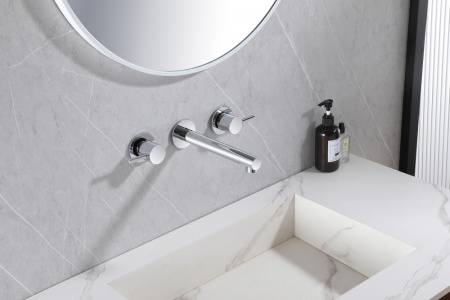 Смеситель ABBER Emotion AF88121 встраиваемый в стену хром