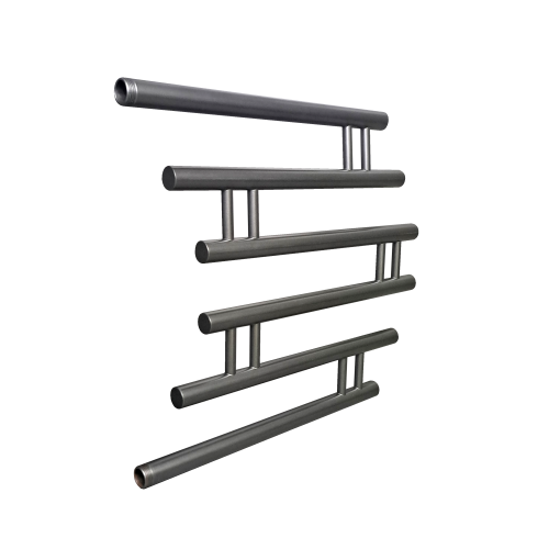 Полотенцесушитель Indigo Фокстрот Zip FZW50-50GFM 61х53 водяной графит - фото 3