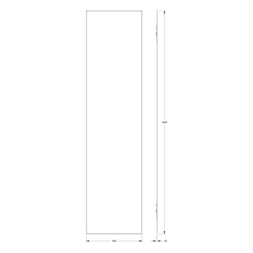 Зеркало в ванную Evoform Standard BY 254 40х160 - фото 2