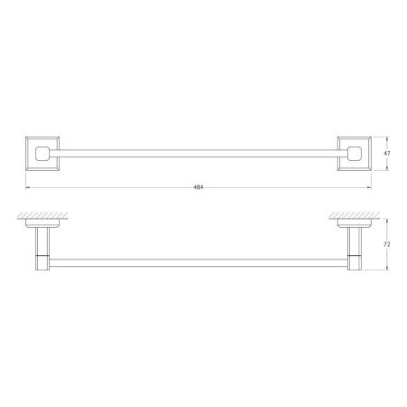 Полотенцедержатель Artwelle HAGEL 991245