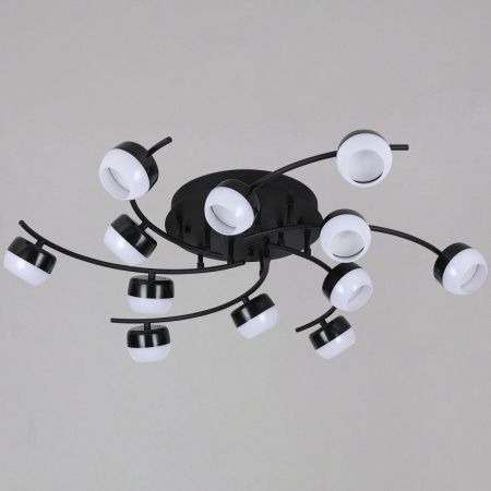 Люстра потолочная Reluce 90590-0.3-12 Black