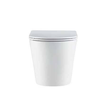 Унитаз подвесной Vincea Piatti VT1-11T белый с сиденьем микролифт безободковый смыв торнадо