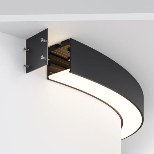 Радиусный профиль Maytoni Led Strip ALM-3535R-B-D-90°-0.8M - фото 5