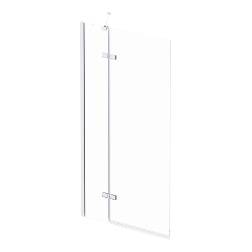 Душевая шторка на ванну Am.Pm Tender W45BS-D3W5-140CT 80х140 стекло прозрачное профиль хром матовый ориентация универсальная - фото 2