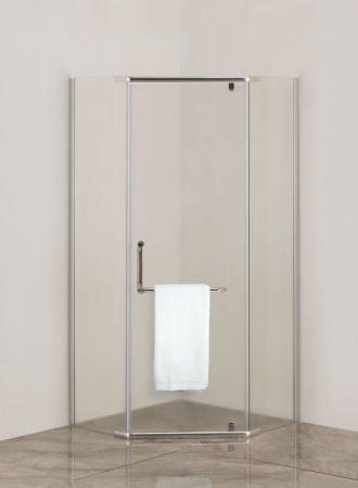 Душевой уголок Agger A03-090MCR/G 86х86 стекло матовое профиль хром глянцевый без поддона