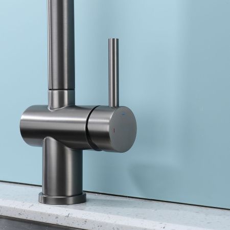 Смеситель для кухни Splenka S204 S204.49.09 на мойку серый