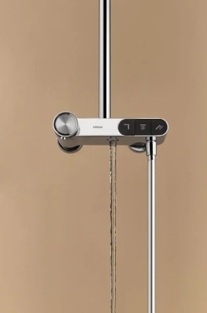 Душевая стойка Arrow AMG13SH868ACP настенная цвет хром с термостатом