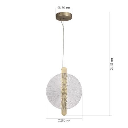 Светильник подвесной ST Luce Wasi (Васи) SL6141.303.01