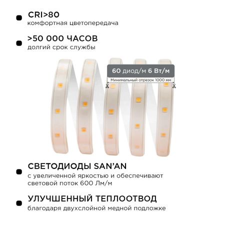 Светодиодная лента Apeyron 21459