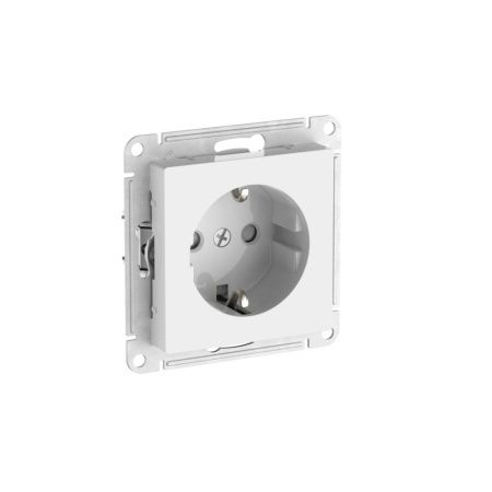 Розетка с заземлением со шторками 16А Systeme Electric AtlasDesign (АтласДесигн) ATN000145S