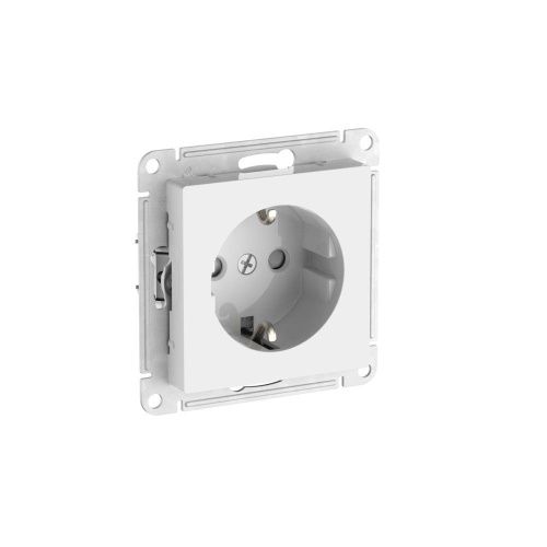 Розетка с заземлением со шторками 16А Systeme Electric AtlasDesign (АтласДесигн) ATN000145S - фото 2