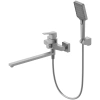 Смеситель для ванны Wonzon & Woghand WW-639906-BGM настенный серый