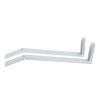 Кронштейн для монтажа линейных накладных светильников (2 шт.) Uniel UFL-C11A GREY SET2