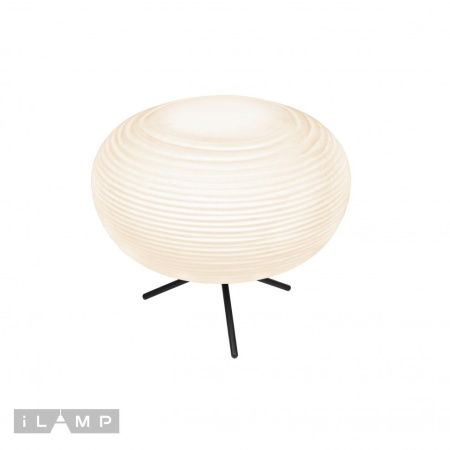 Настольная лампа iLamp Moon (Моон) AT9041-1A WH