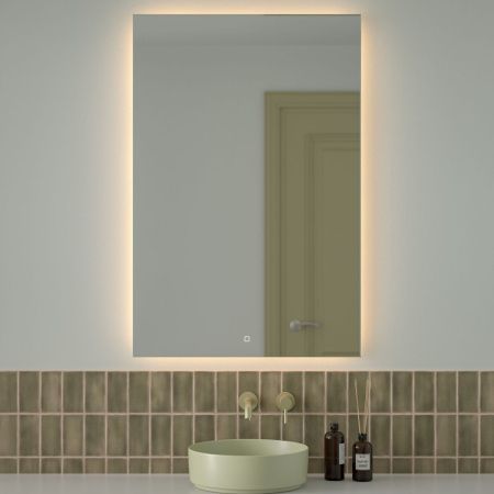 Зеркало с подсветкой Defesto GLOW DF 2520S 80х120 подвесное