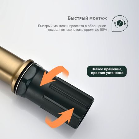Смеситель Splenka S30 S30.10.03 на раковину золото