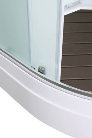 Душевая кабина AvaCan EM EM2011new 110х110 четверть круга с крышей ориентация универсальная