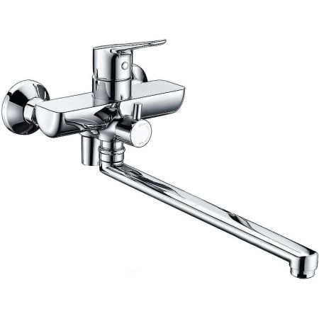 Смеситель для ванны Wasserkraft Lippe 4500 4502L настенный хром