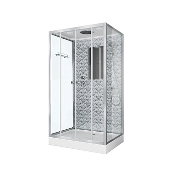 Душевая кабина Niagara Luxe 7772QW 120х90 прямоугольная с крышей ориентация универсальная Душевая кабина Niagara Luxe 7772QW 120х90 прямоугольная с крышей ориентация универсальная