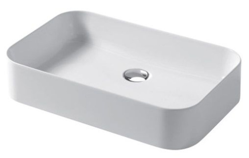 Раковина Disegno Ceramica Slim 60 см SL06038001 накладная цвет белый глянцевый