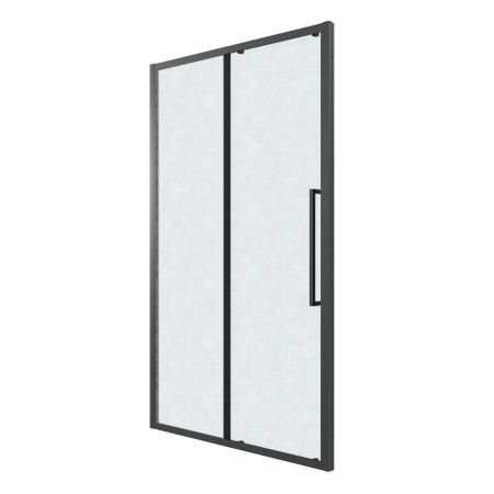 Душевая дверь Grossman Cosmo 100.K33.02.100.21.02 100х195 стекло текстурное профиль черный