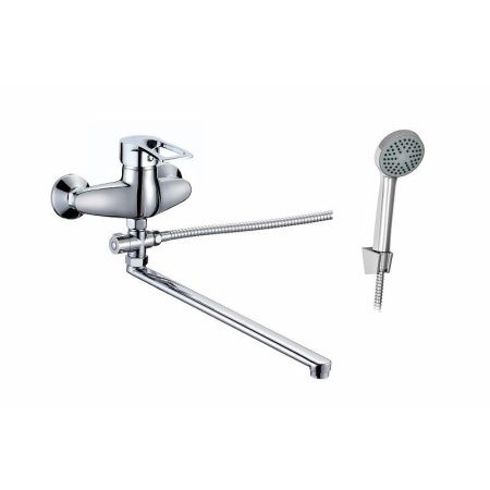 Смеситель для ванны D-Lin D140422 настенный хром
