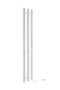Полотенцесушитель электрический Indigo Style PRO LSPRE120-18WMRt 20х120 белый